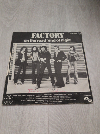 Factory - on the road/end of night