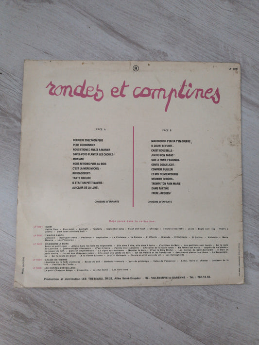 Rondes et comptines