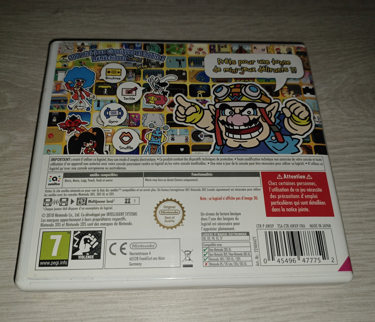 Wario ware gold