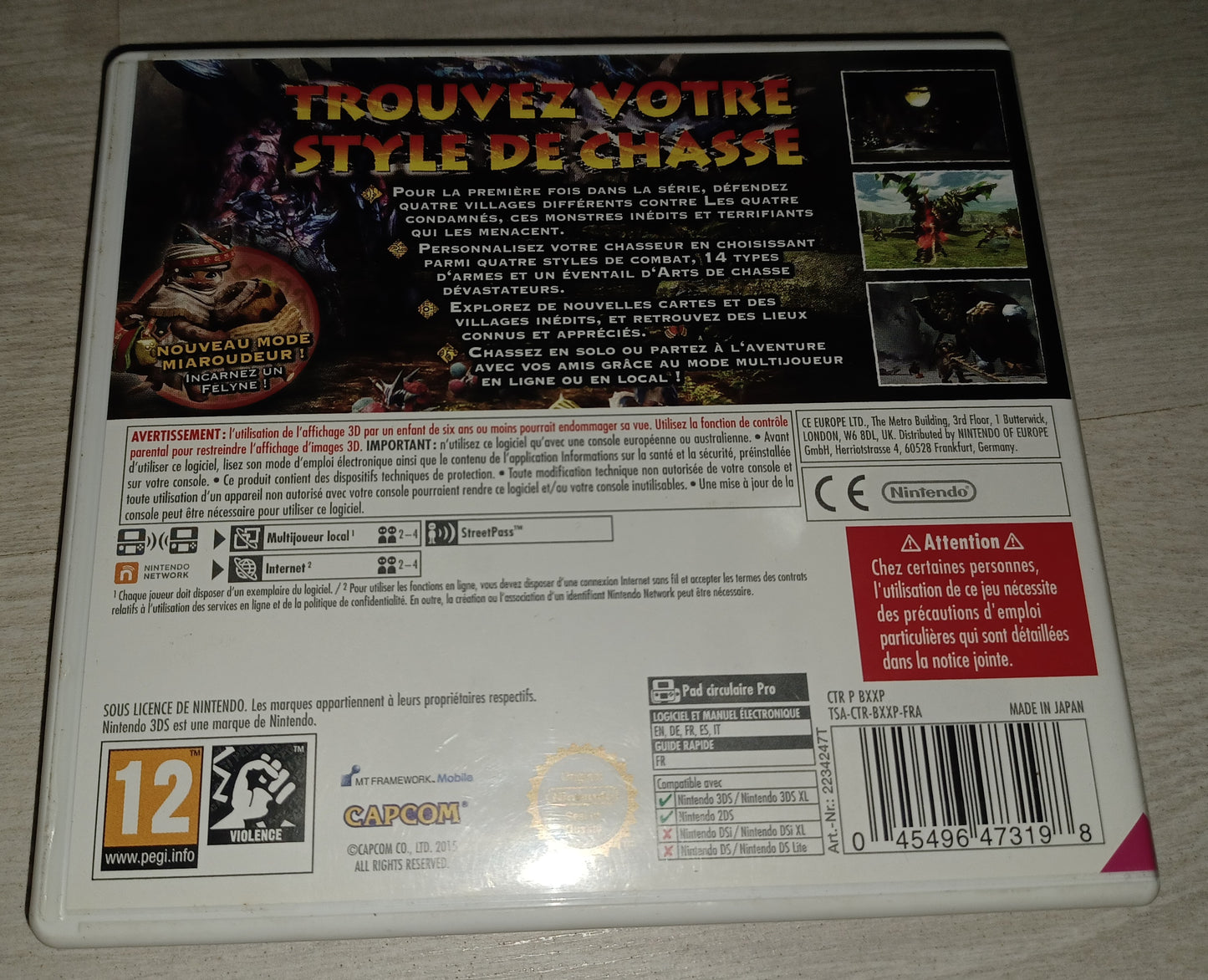 Monster hunter générations