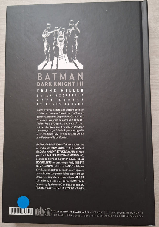 Batman - Dark knight 3 - L'intégrale