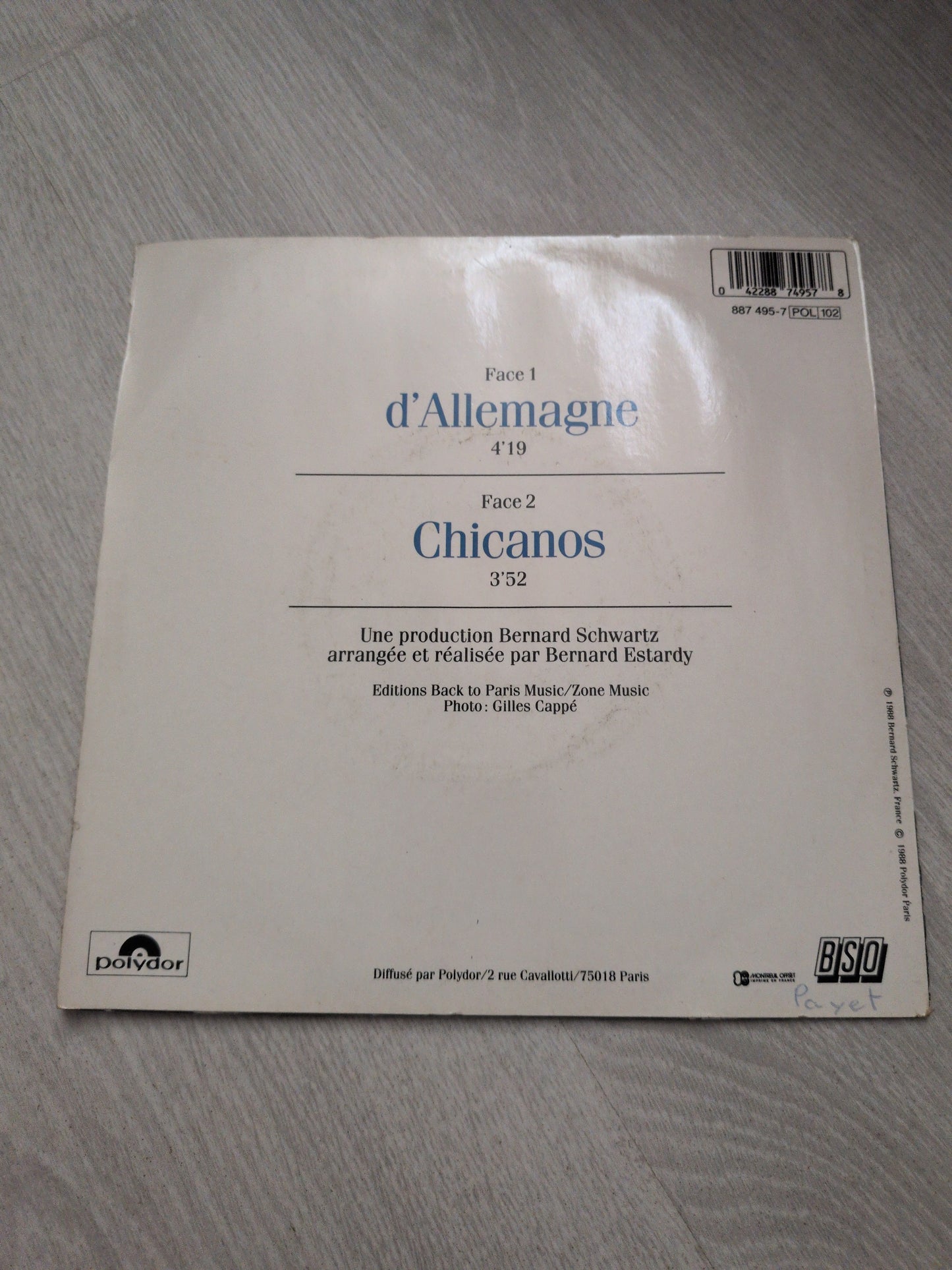 Patricia Kaas - d'Allemagne