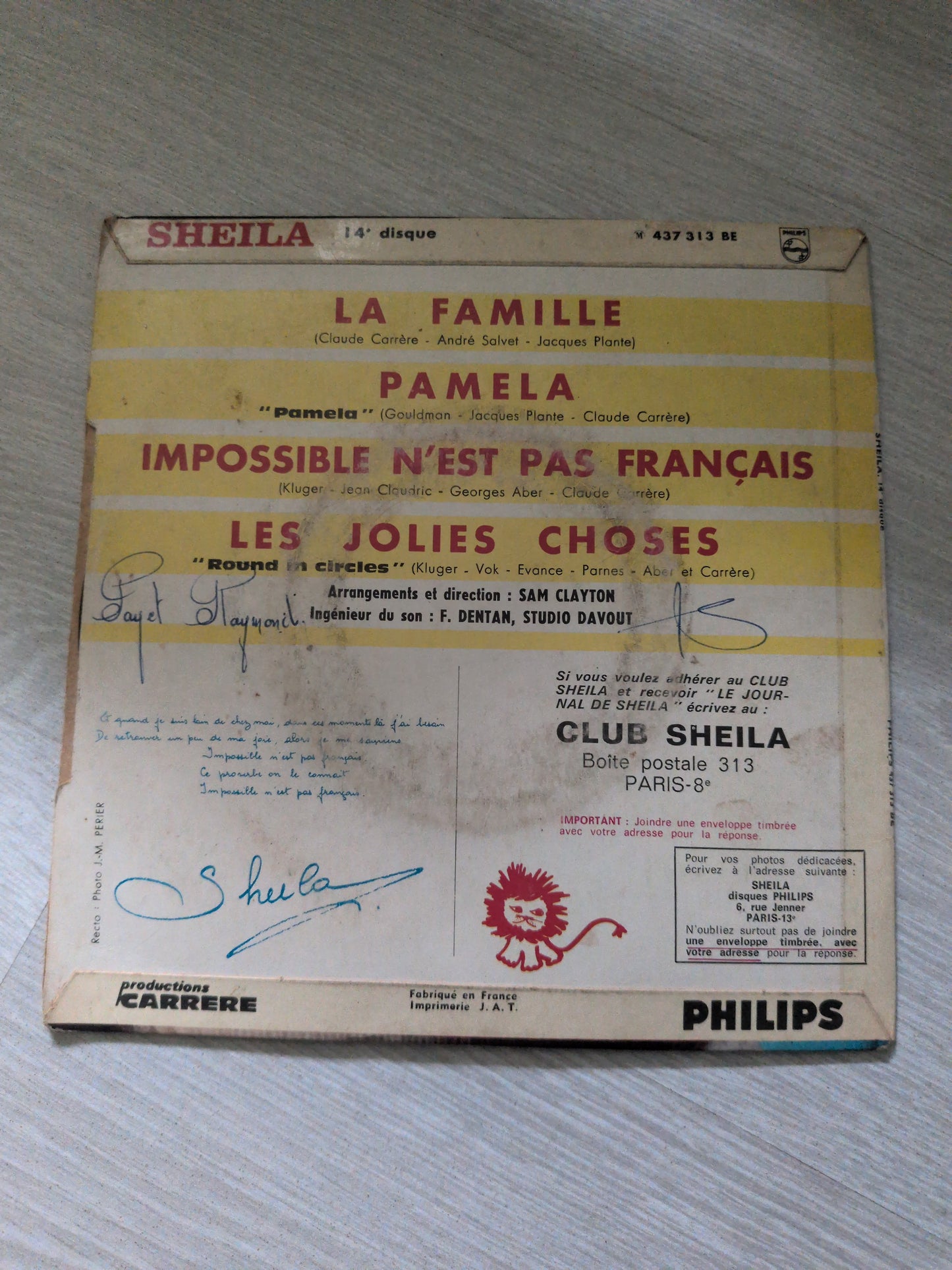 Sheila - La famille