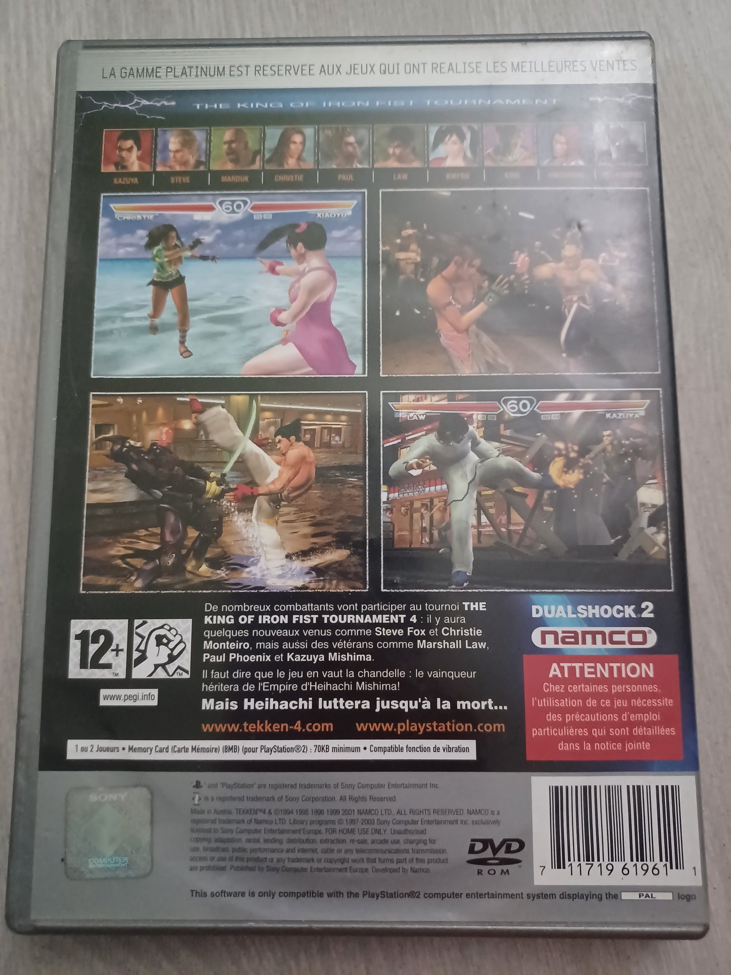 Tekken 4 (Platinum)
