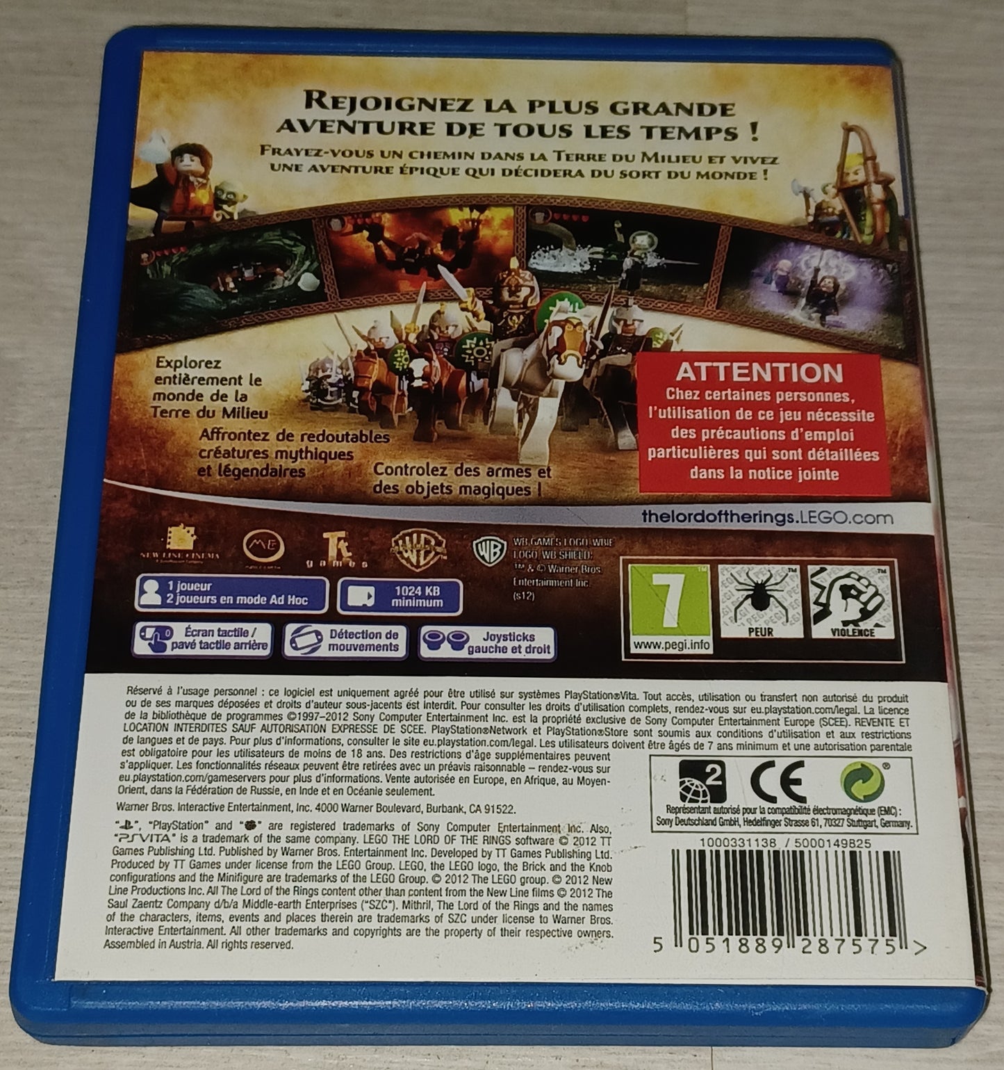 Lego le seigneur des anneaux