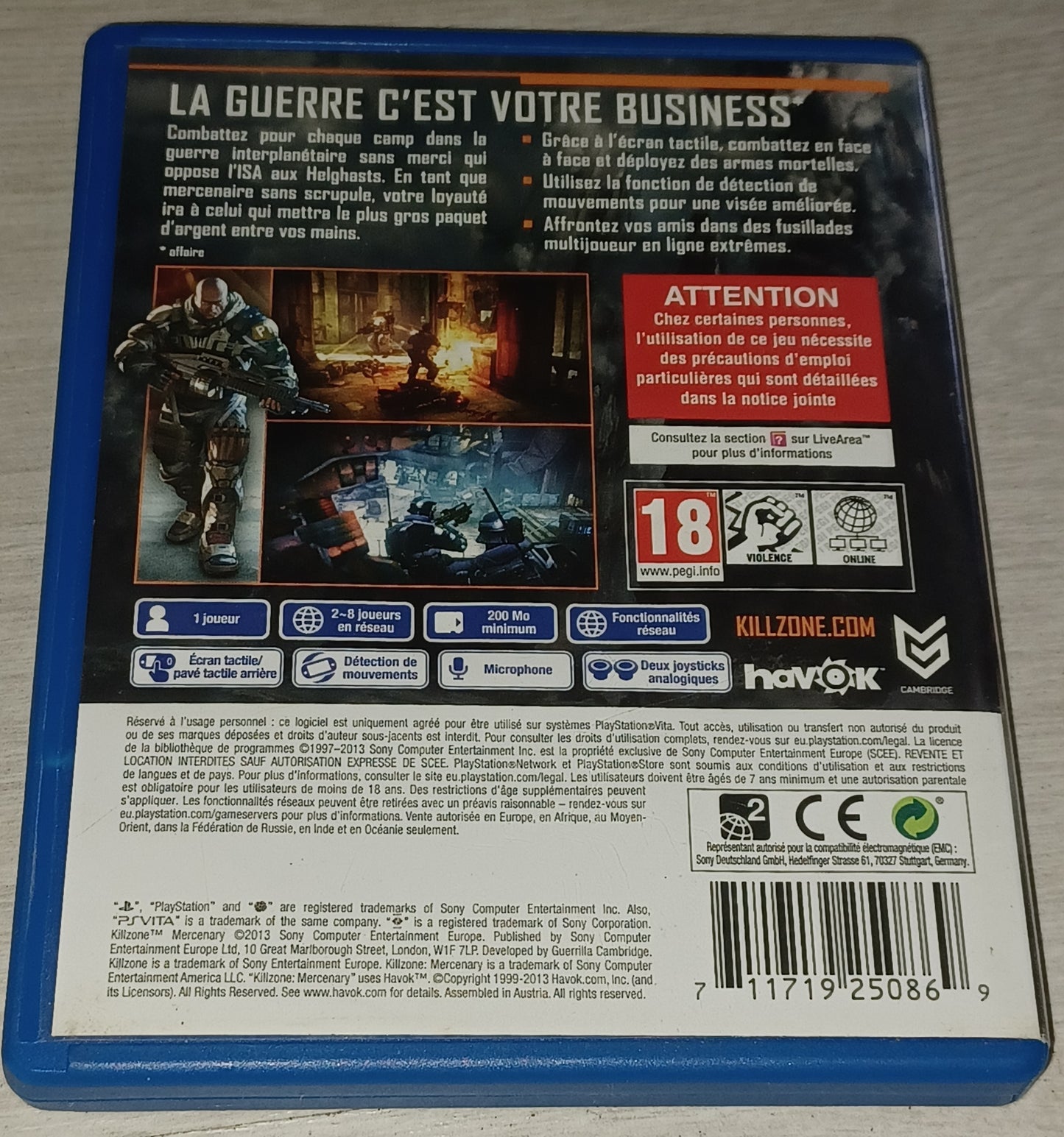 Killzone mercenary