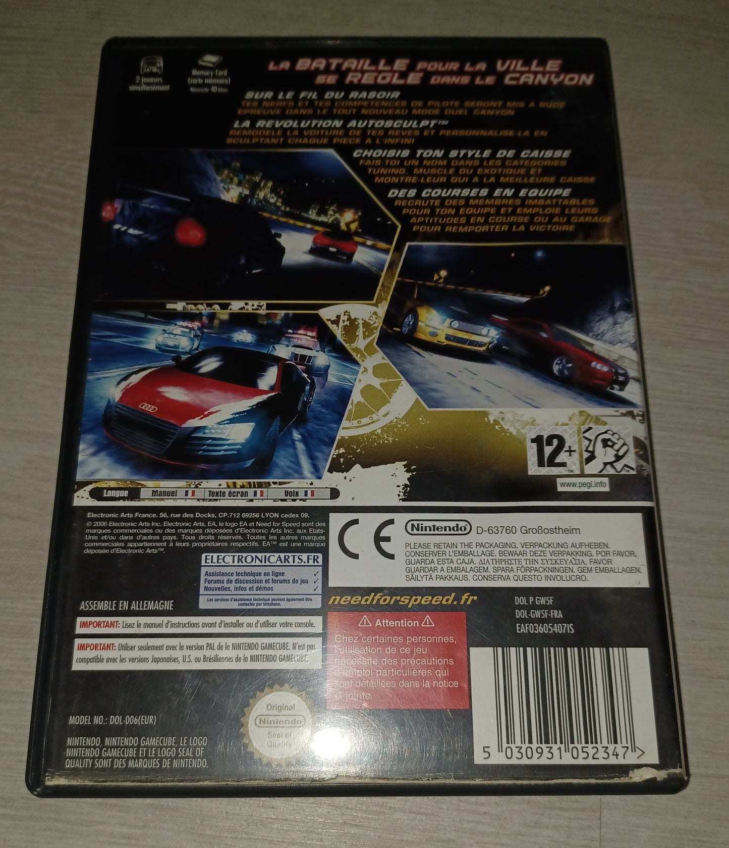 Need for speed carbon