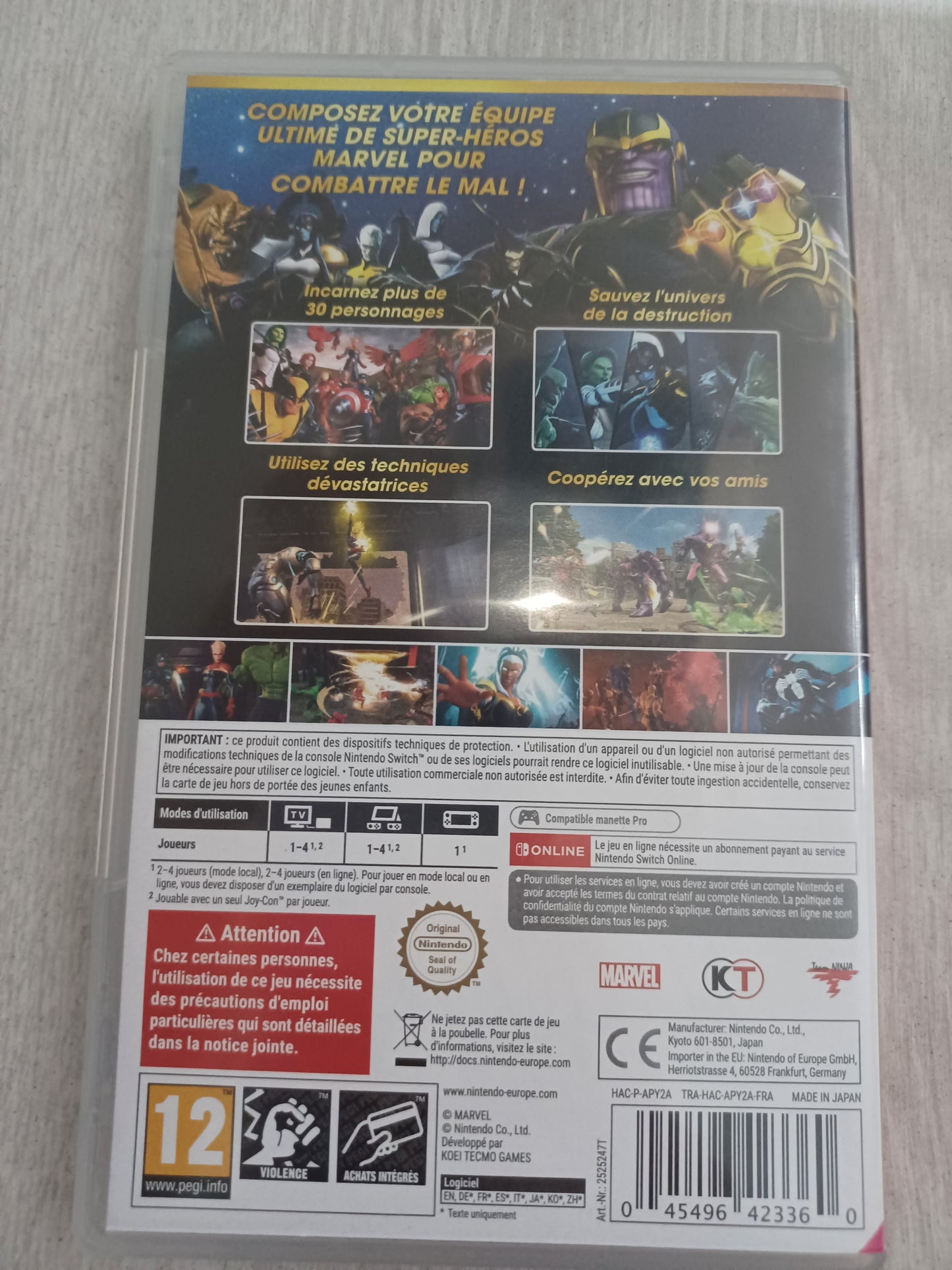 Marvel Ultimate Alliance 3 : The Black order