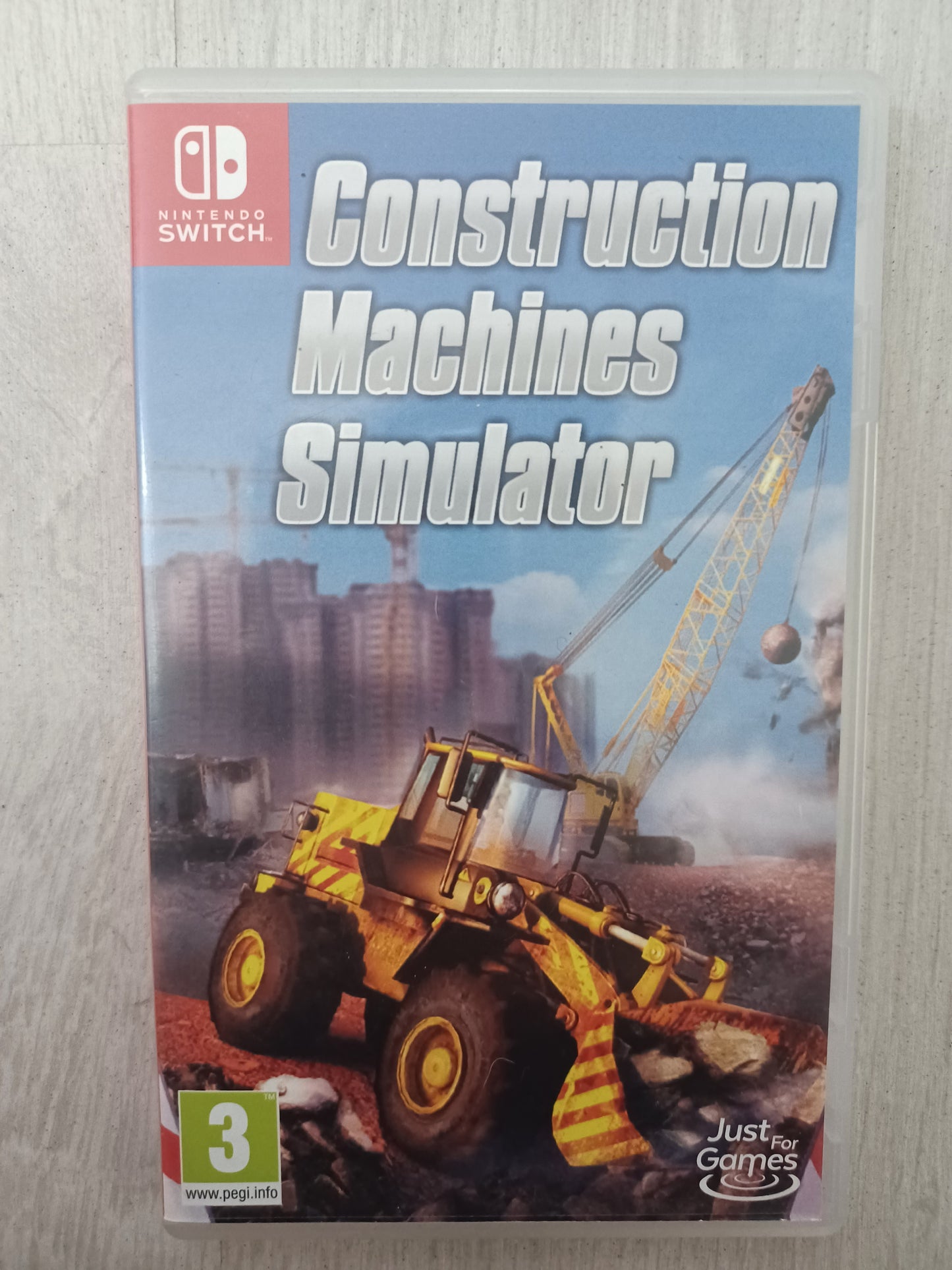 Construction machines simulator