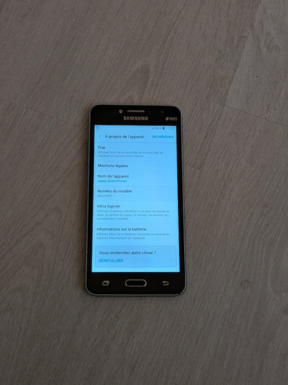 Samsung Galaxy grand prime +