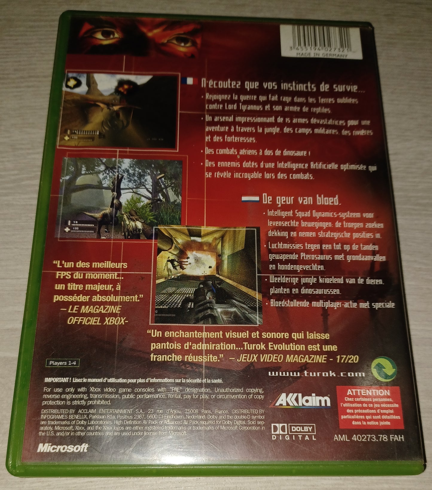 Turok evolution