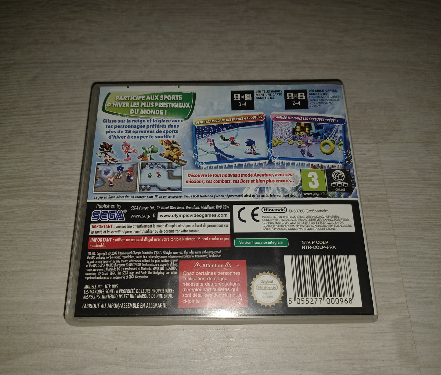 Mario & sonic aux jeux olympiques d’hiver