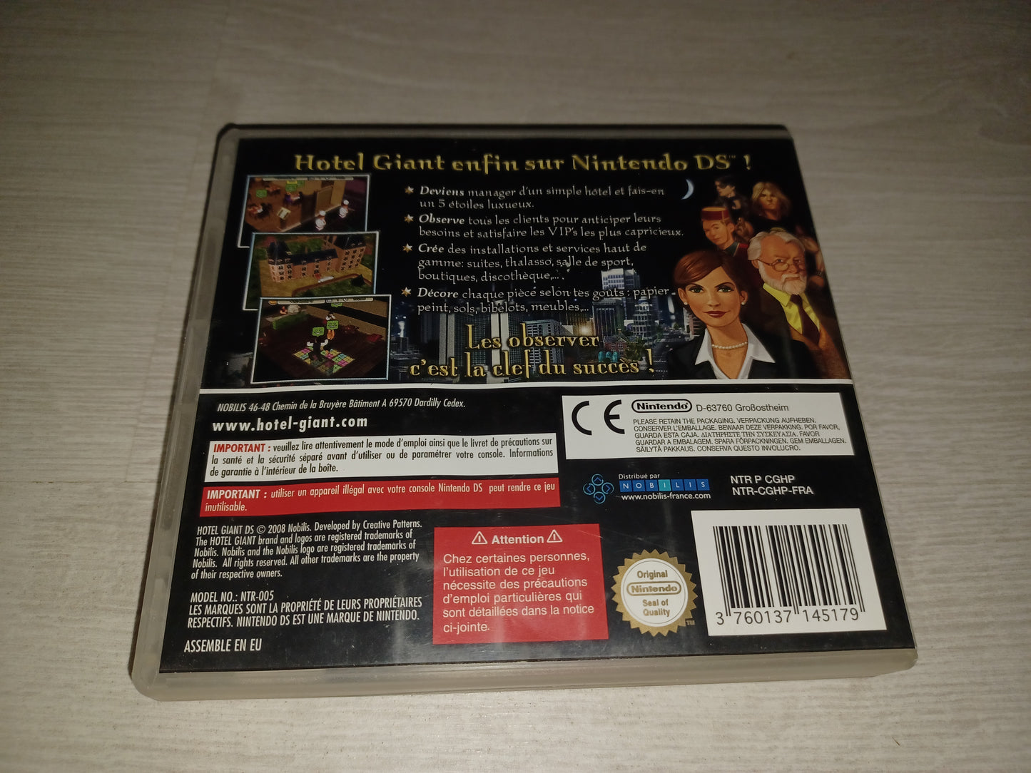 Hôtel giant ds