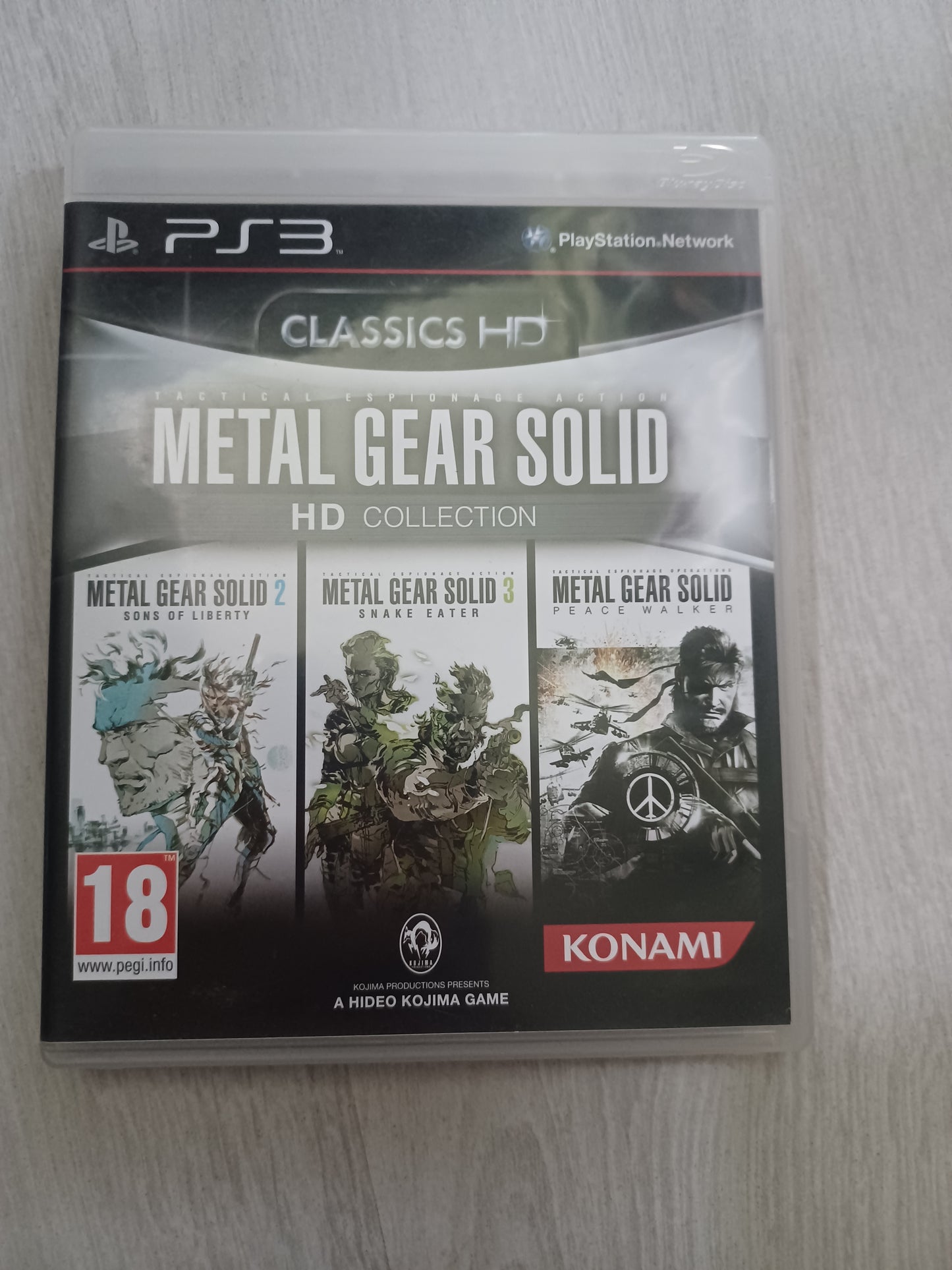 Metal gear solid HD Collection