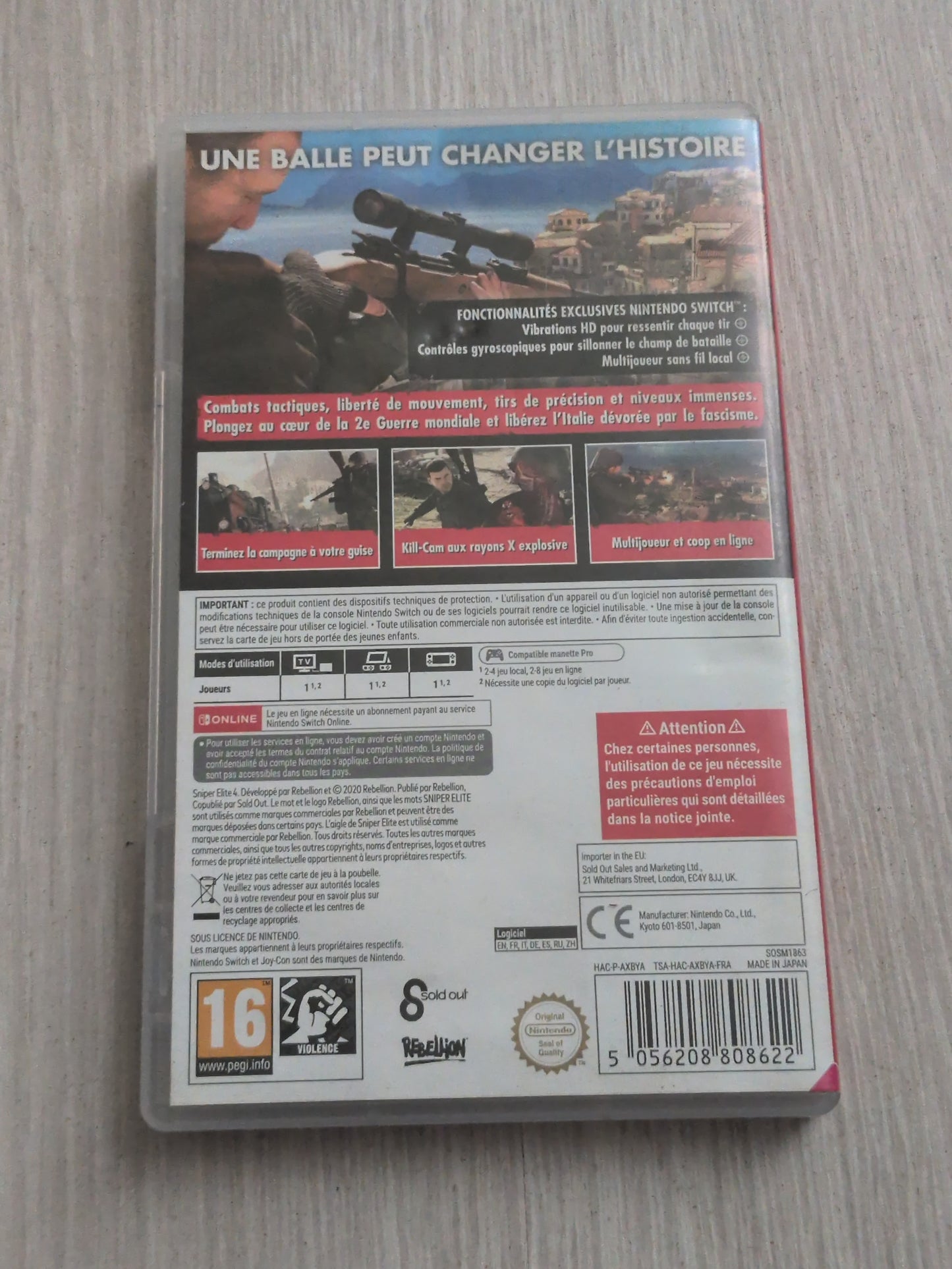 Sniper elite 4