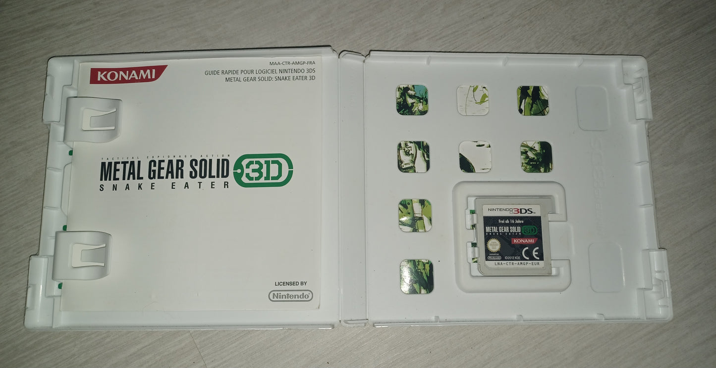 Metal gear solid 3D : snake eater