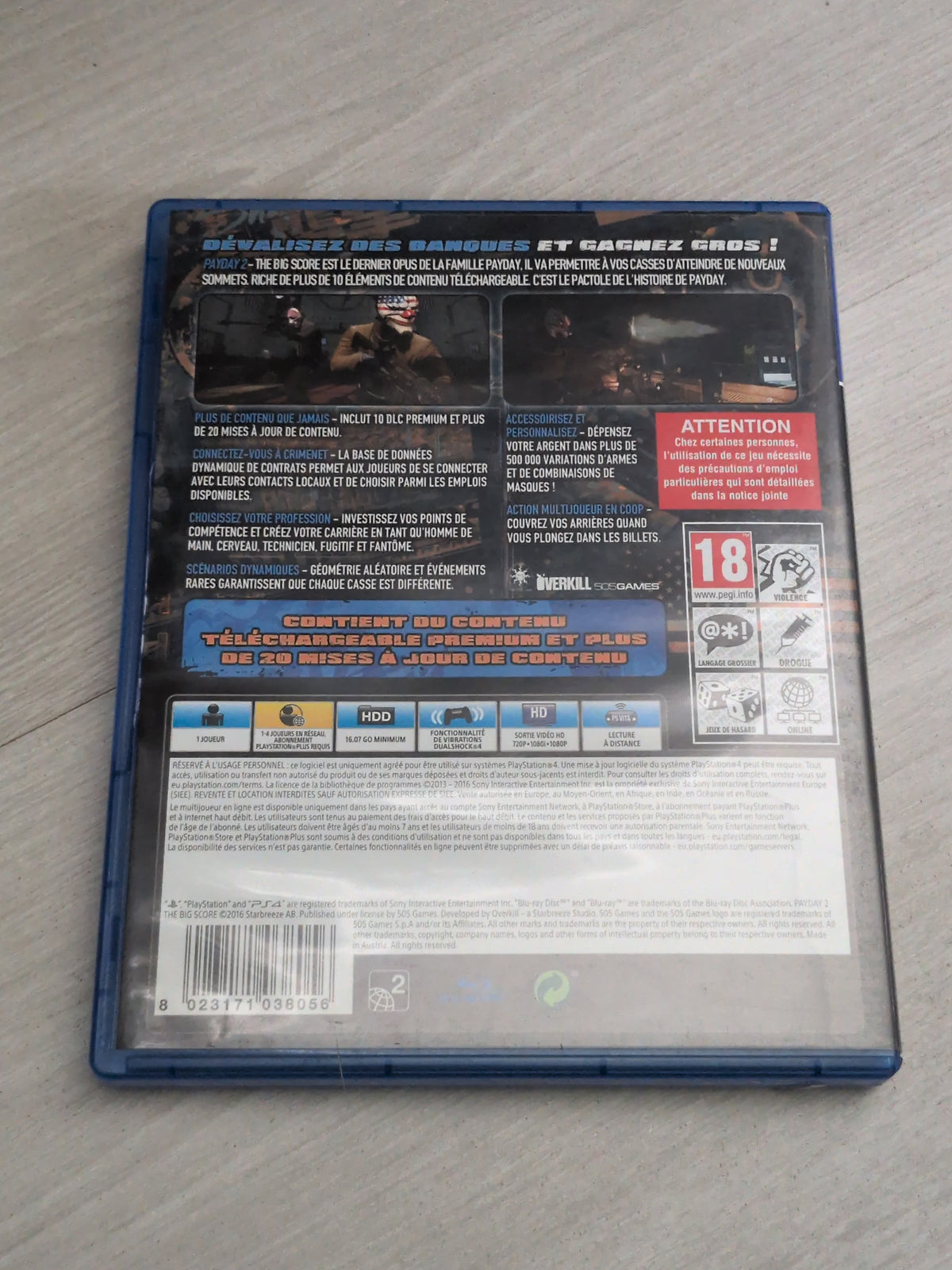 Payday 2 : The big score