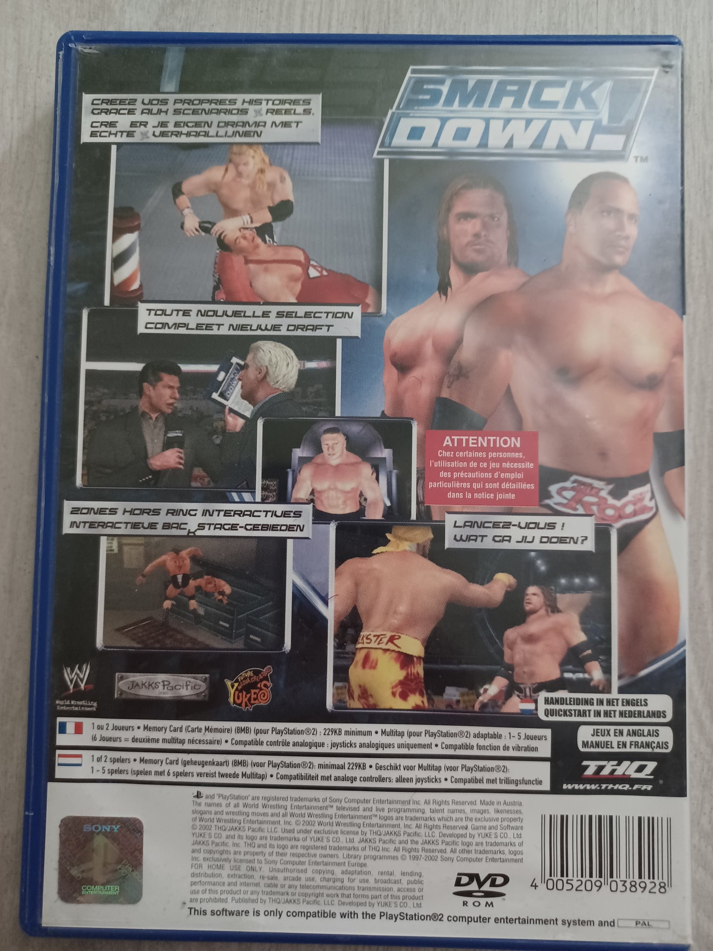 SmackDown! Shut your mouth