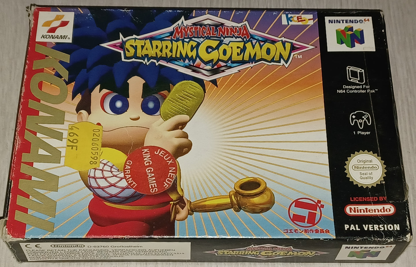 Mystical ninja starring goemon