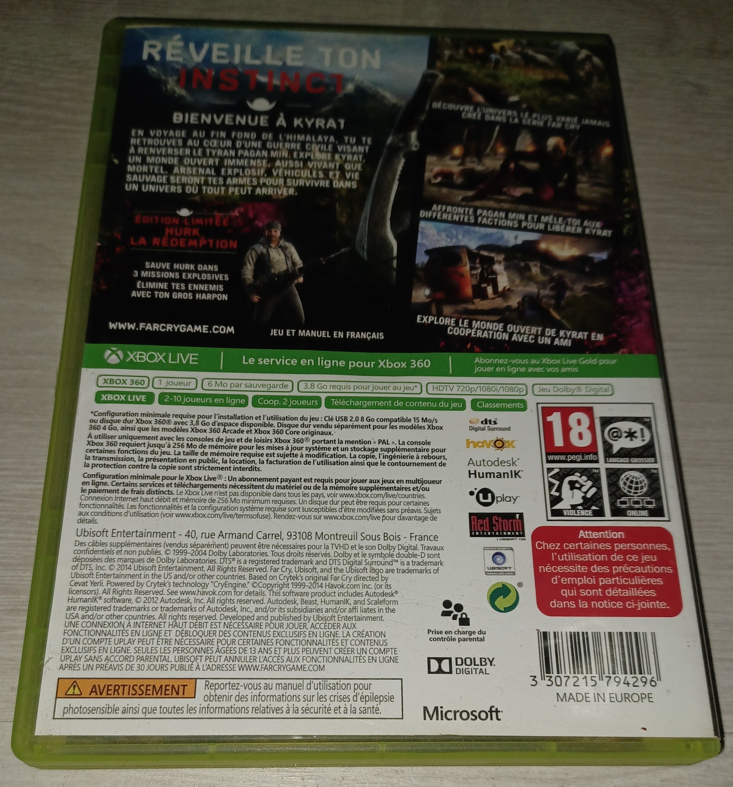 Farcry 4 edition limitée