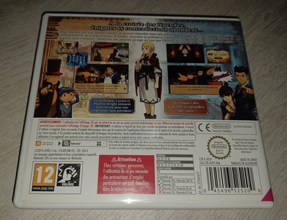 Professeur layton vs phoenix Wright : Ace attorney