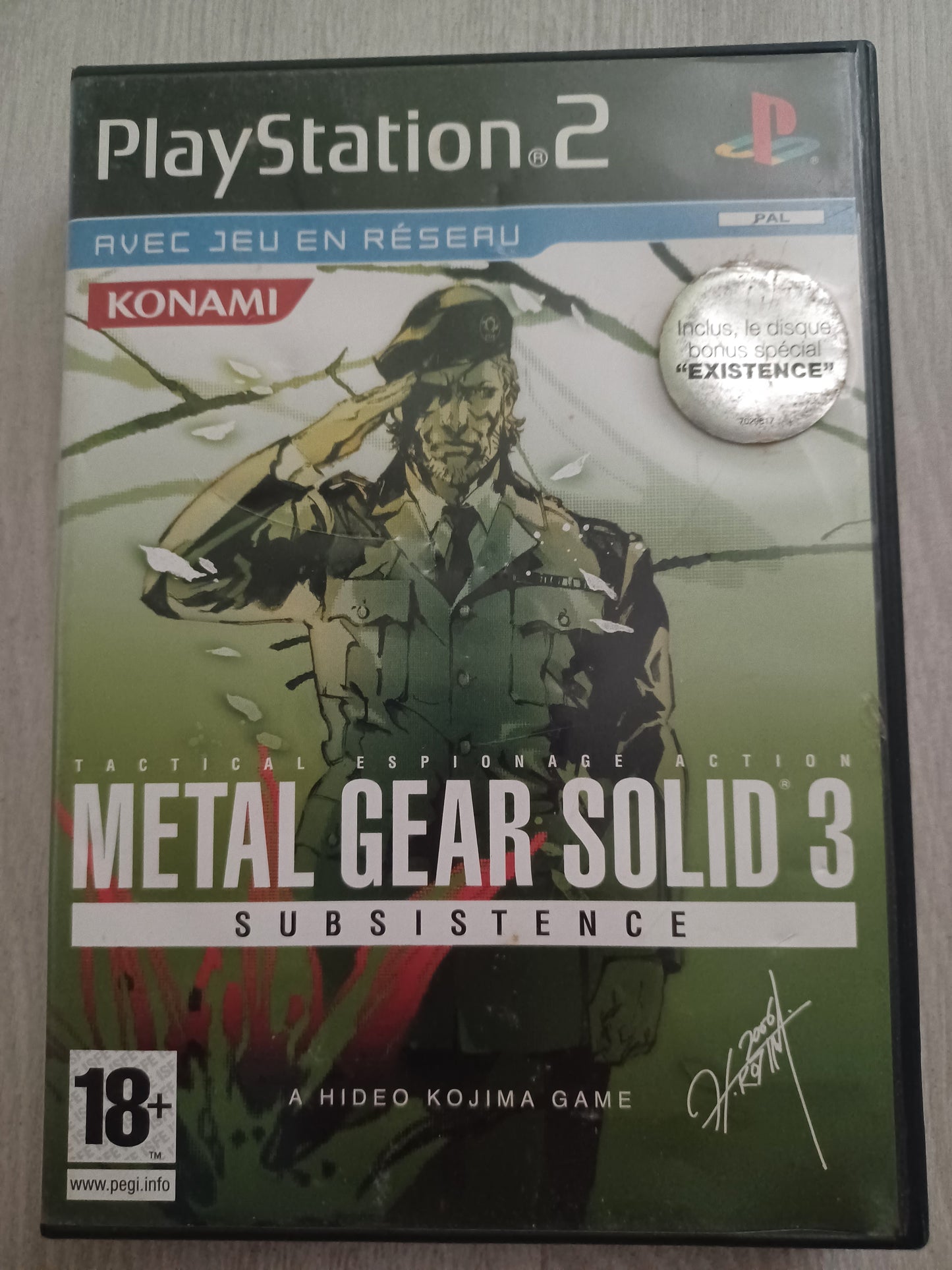 Metal gear solid 3 : Subsistence