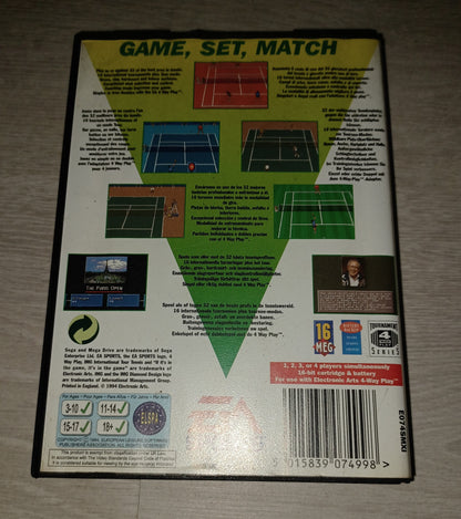 International tour tennis