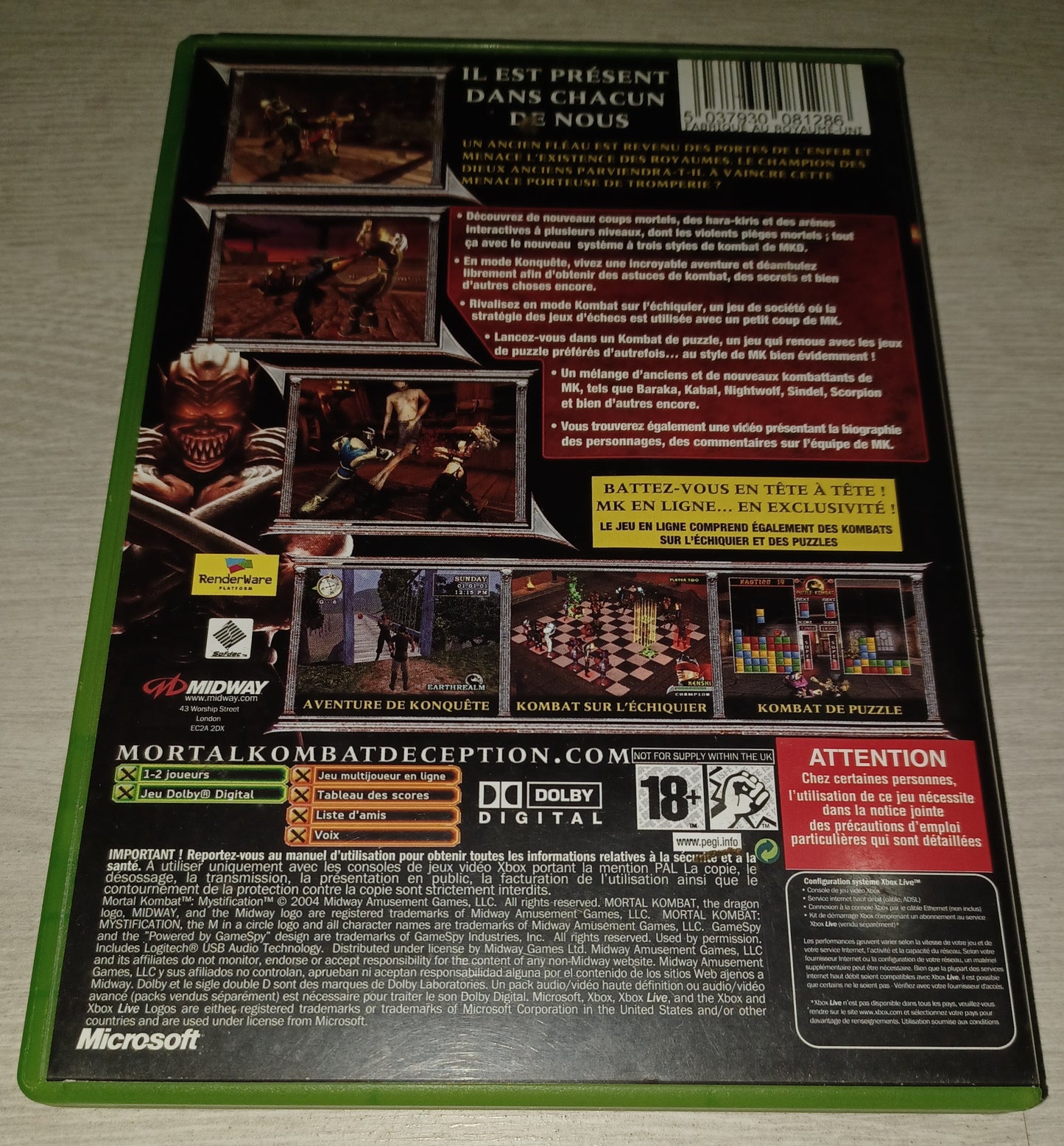 Mortal kombat : Mystification