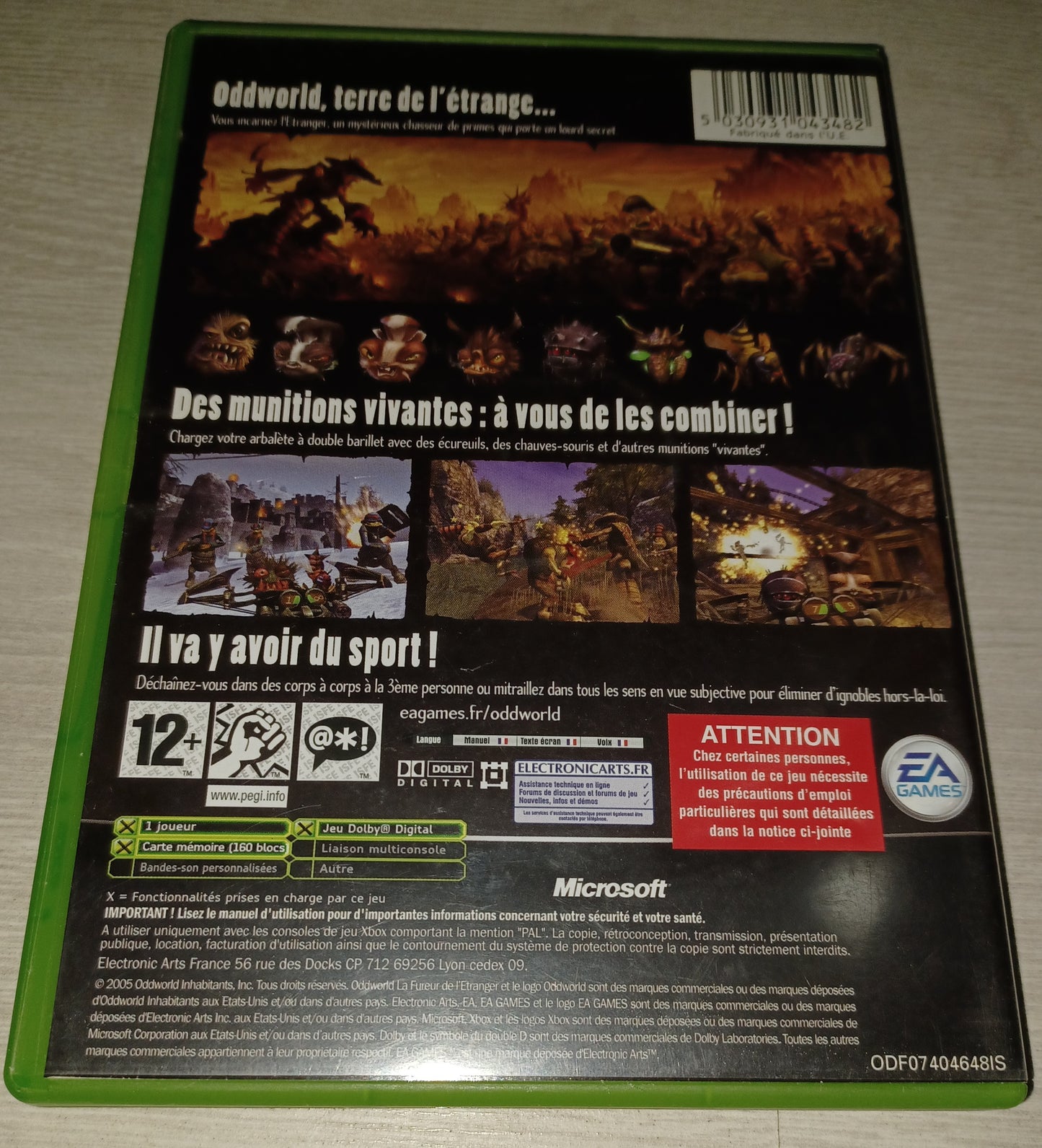 Oddworld : La fureur de l'étranger
