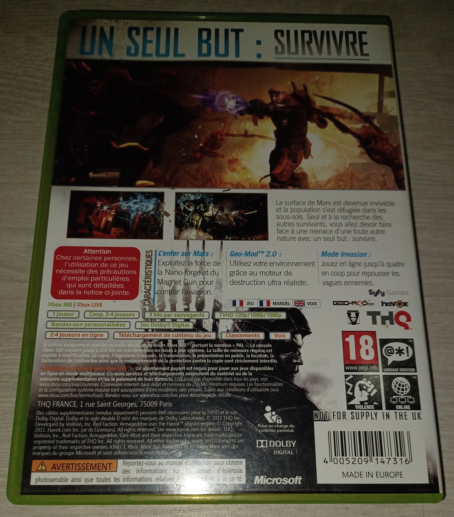 Red faction aramageddon