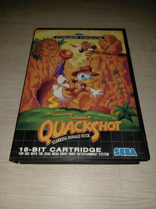 Quackshot starring donald duck