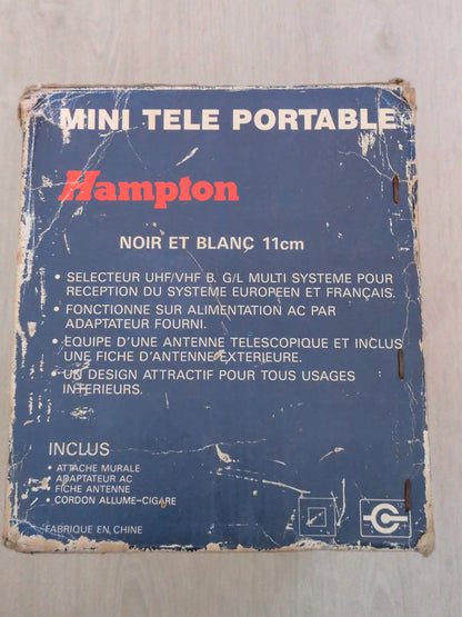 Mini télé portable - Hampton