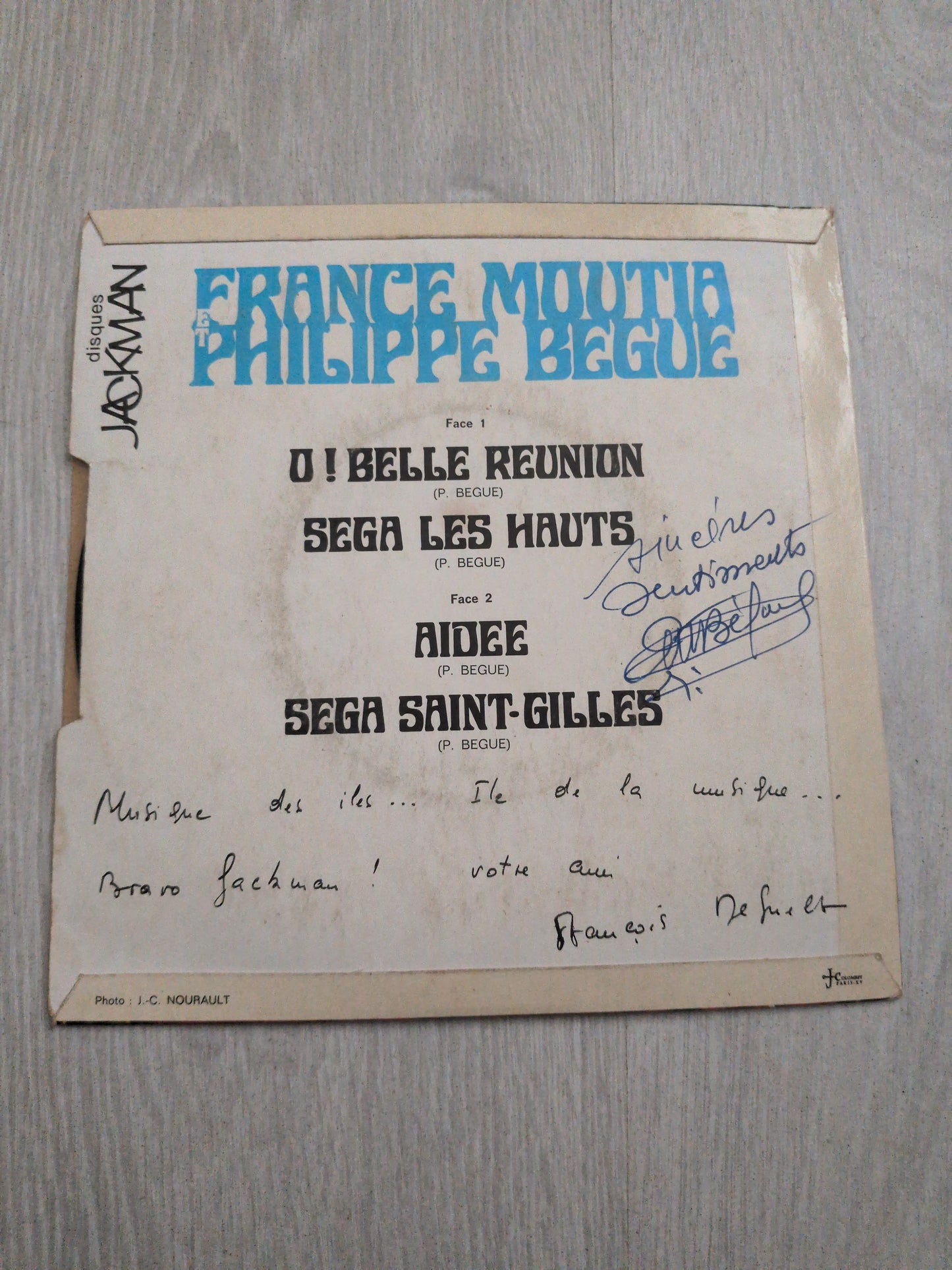 France moutia - O belle réunion