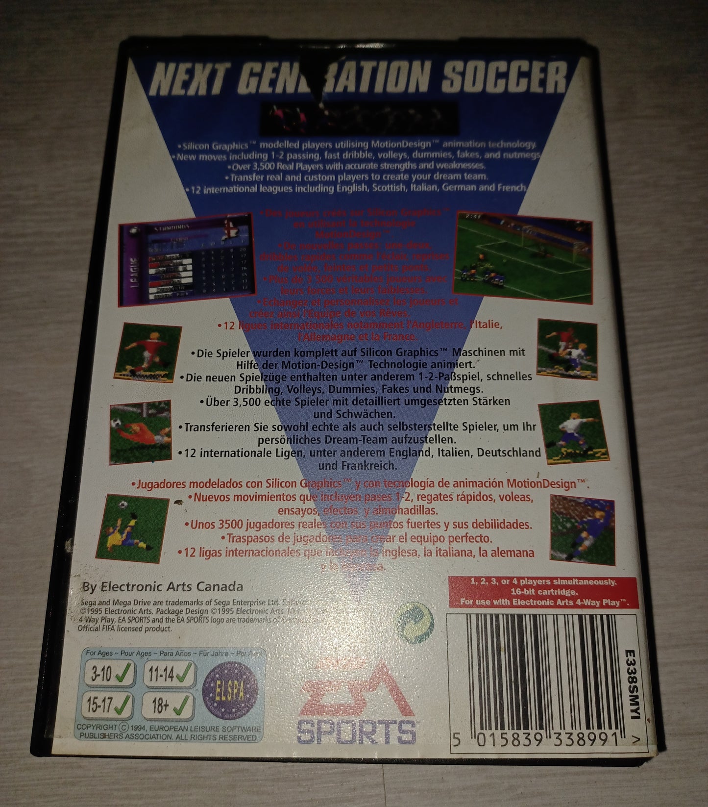 Fifa soccer 96