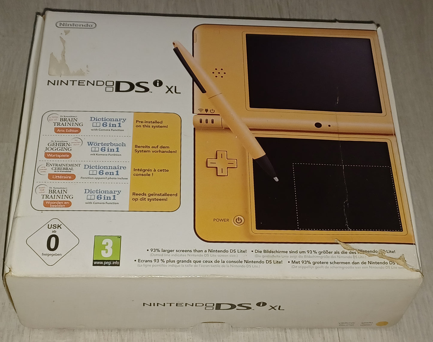 DSi XL (en boîte)