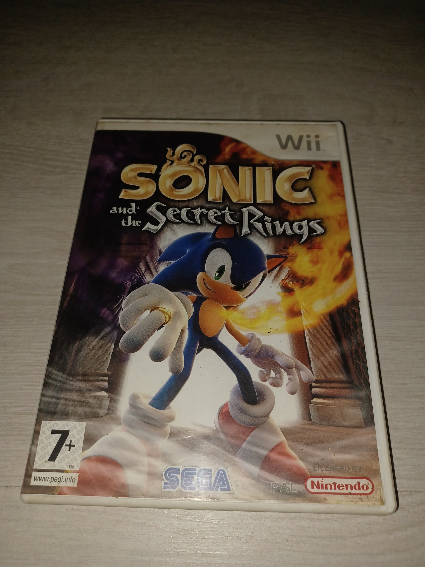 Sonic and the secret rings