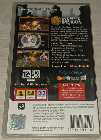 La légende du dragon