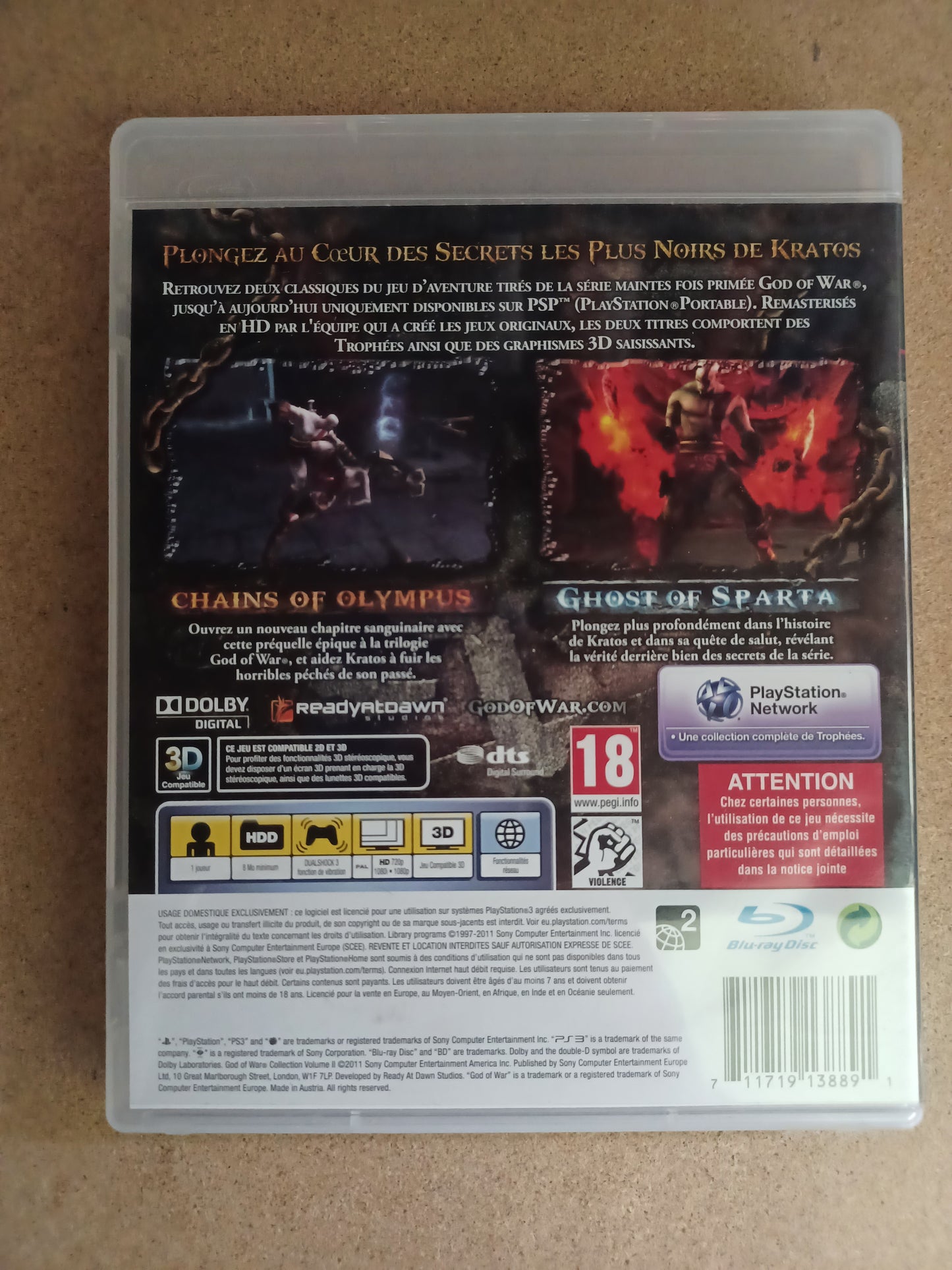 God of war collection volume II
