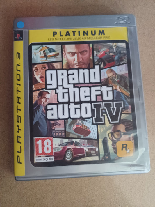Grand theft auto IV (Platinum)