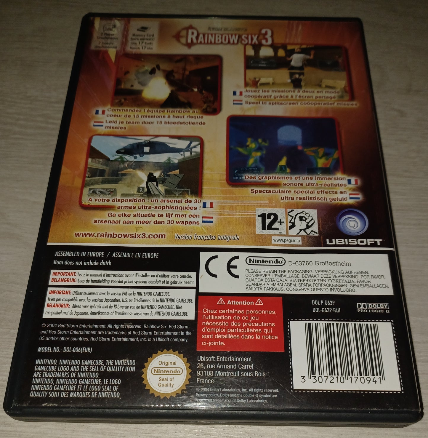 Tom clancy’s Rainbow six 3