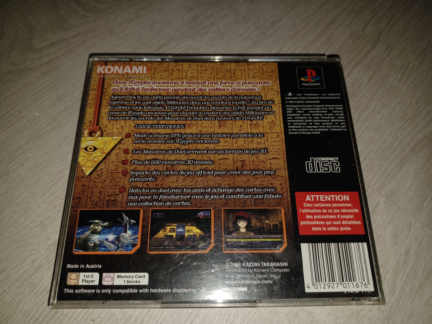 Yu-Gi-Oh! Forbidden memories