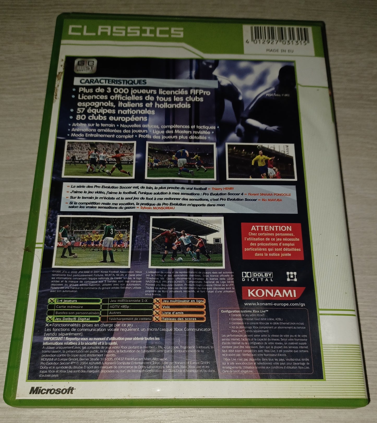 Pro evolution soccer 4 (classics)
