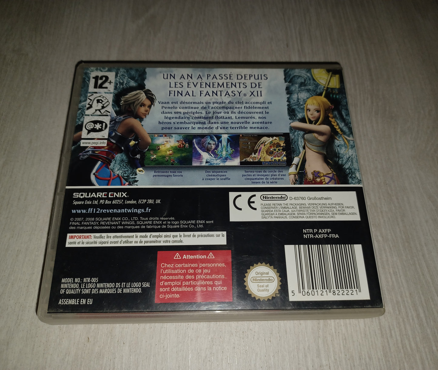 Final fantasy XII Revenant wings