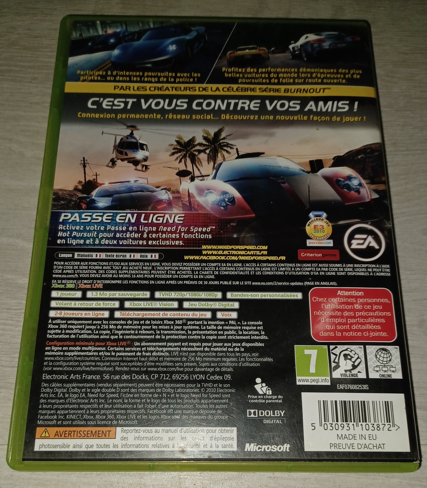 Need for speed hot pursuit