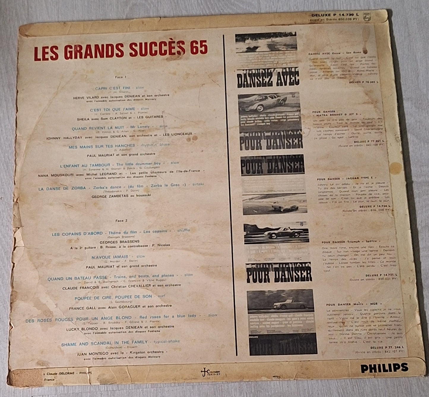 Les grands succès 1965