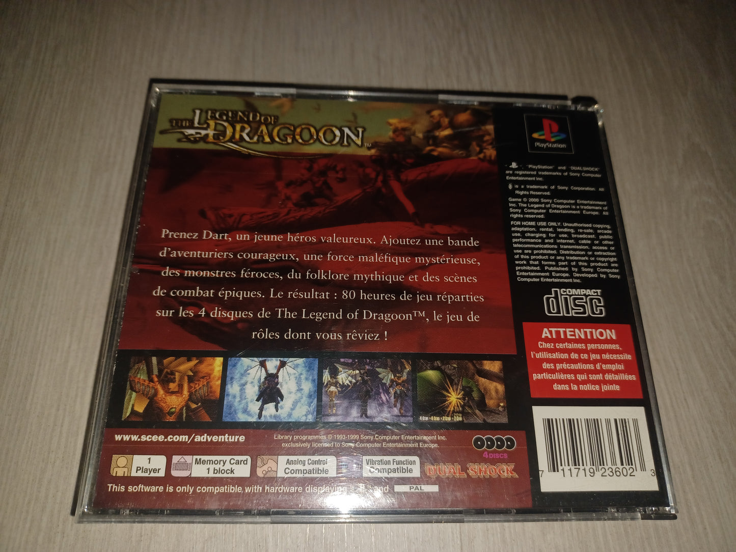 The legend of dragoon