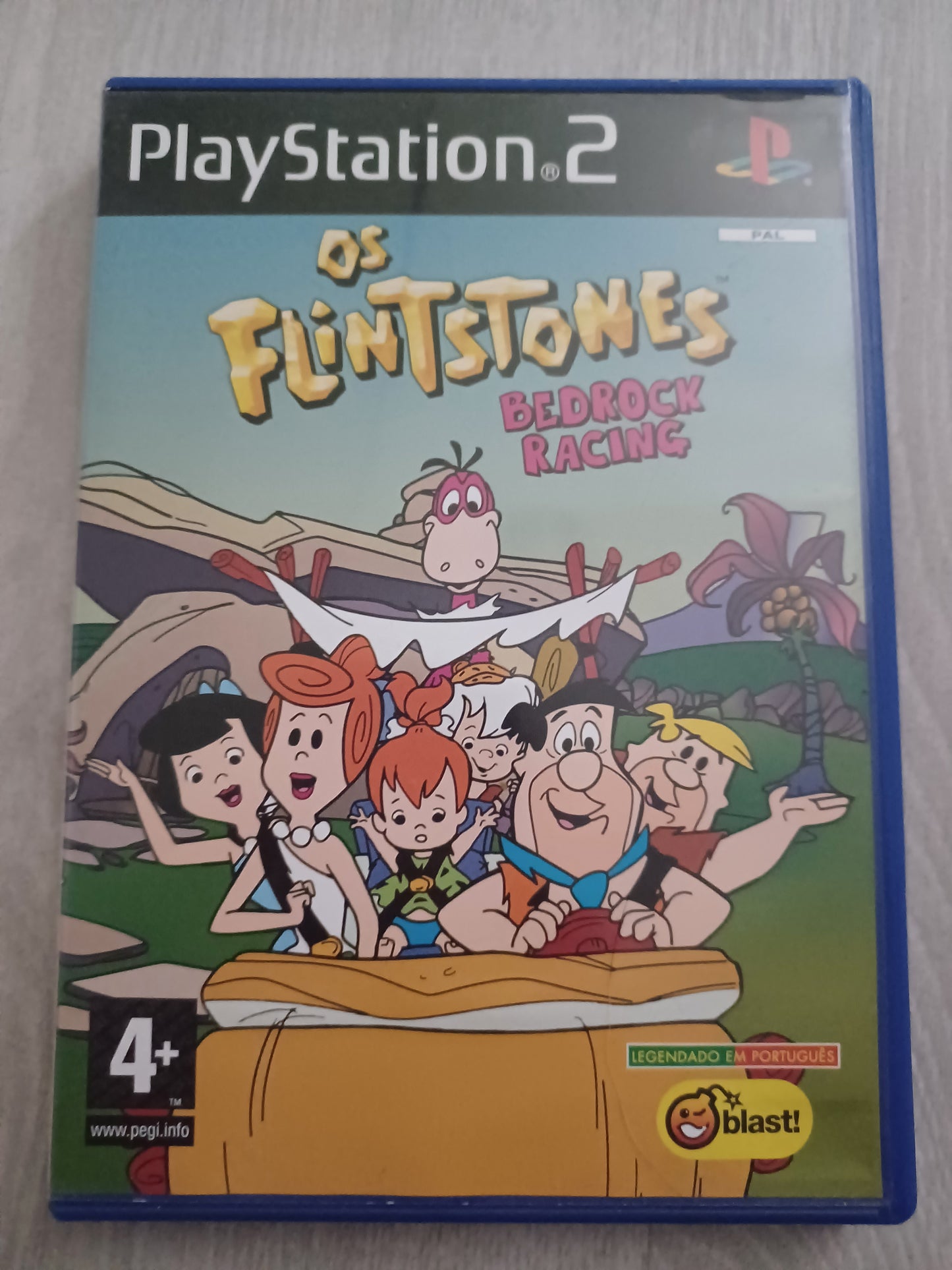 Os Flintstones Bedrock Racing