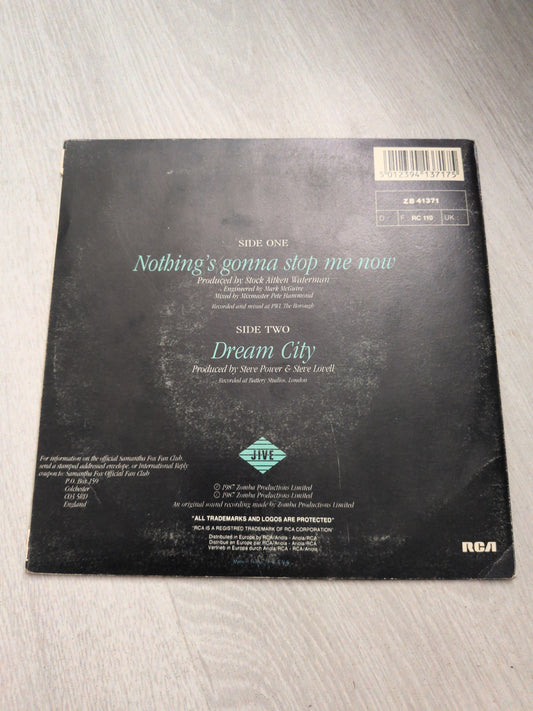Samantha Fox - Nothing's gonna stop me now