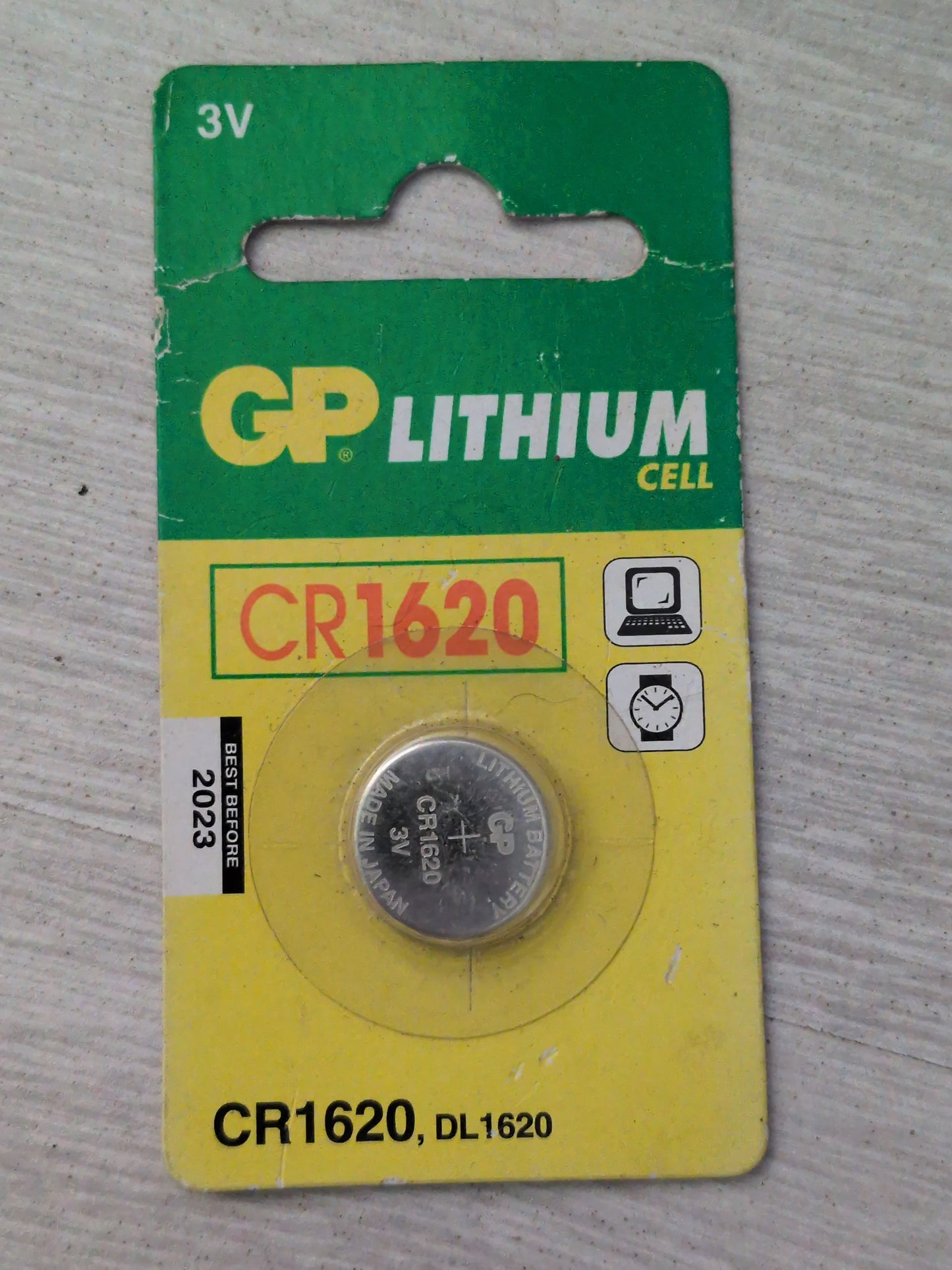 Pile - GP lithium cell