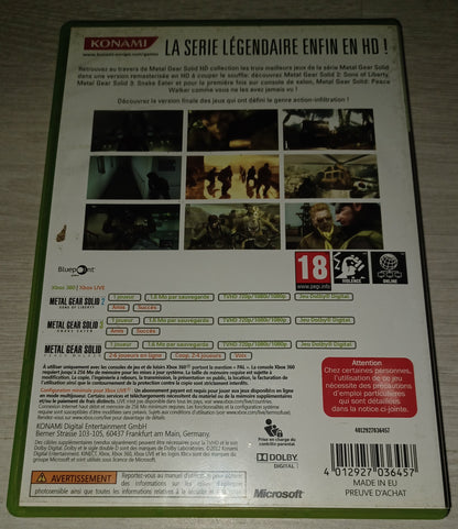 Metal gear solid hd collection